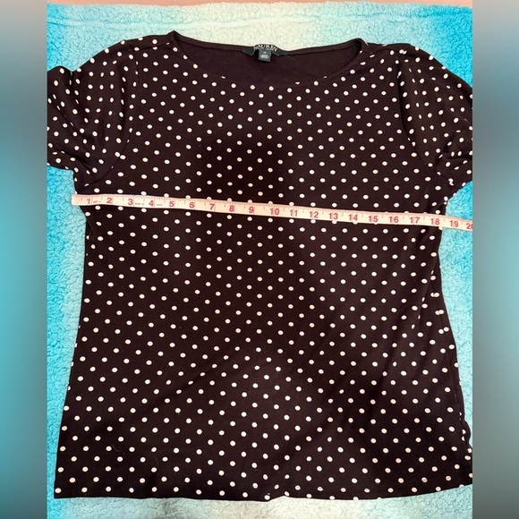🔥Ralph Lauren Black Polka Dot Women's Top🔥 - Picture 4 of 6
